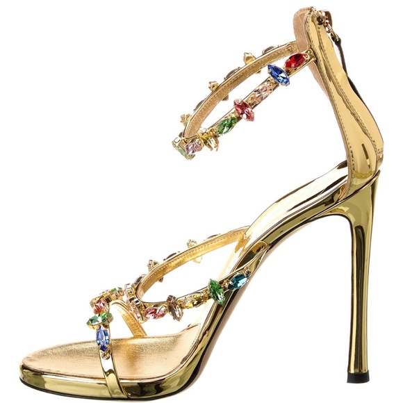 Giuseppe Zanotti South 115 Vinyl Sandals - Picture 1 of 15